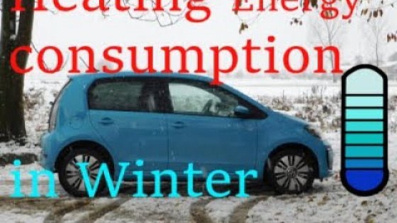 Video: Heating energy consumption on vw e-up! 2020