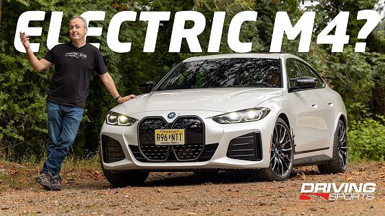 Video: 2022 BMW i4 M50 Electric AWD Review