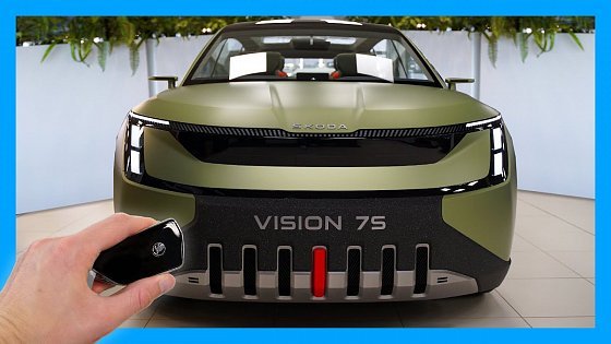 Video: Skoda Vision 7S - Visual Review!
