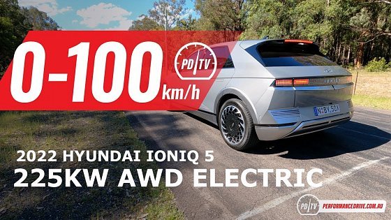 Video: 2022 Hyundai IONIQ 5 AWD 0-100km/h &amp; overview