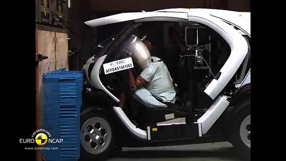 Video: Euro NCAP Crash Test of Renault Twizy 2014