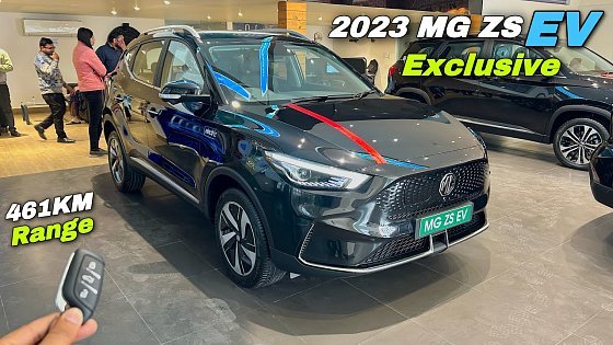 Video: New MG ZS EV Exclusive Modal 2023 - Onroad Price &amp; Features ❤️ Electric SUV ❤️