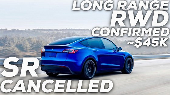 Video: Standard Range Model Y Cancelled, but Long Range RWD is Coming