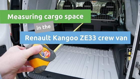 Video: Cargo space in the Renault Kangoo ZE 5-seater crew van