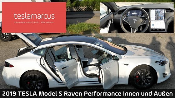 Video: Details zum 2019 TESLA Model S Raven Performance - Waschen/Wachsen - Software Update v9.0 : 261 km/h