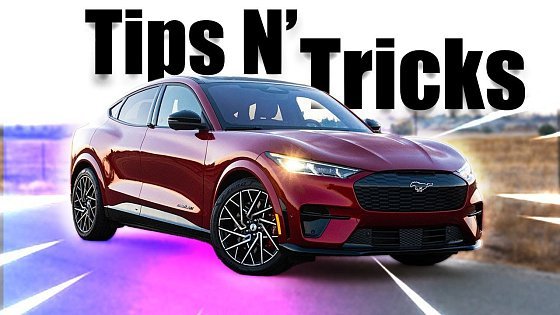 Video: Ford Mustang Mach-e: Tips, Tricks &amp; Hidden Features