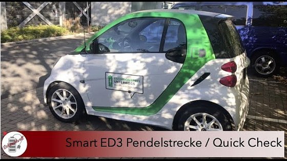 Video: Smart ED3 Verbrauchsfahrt / Quick Check