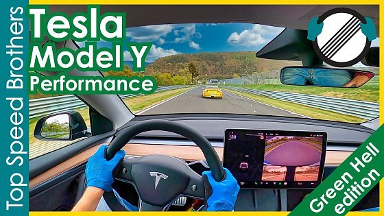 Video: Tesla &quot;Made in Germany&quot; Model Y Performance (2022) First time on the Nürburgring