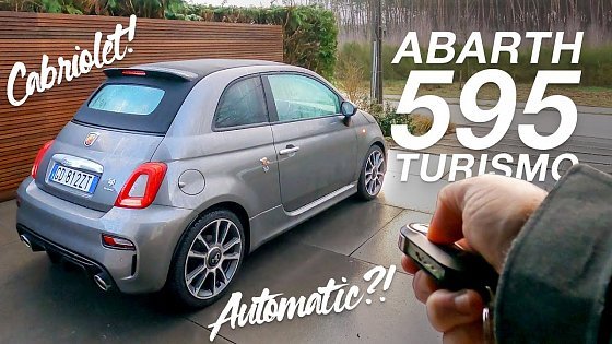 Video: 2021 Abarth 595 Turismo Cabrio Automatic | 165 hp : POV exterior - interior walkaround &amp; drive