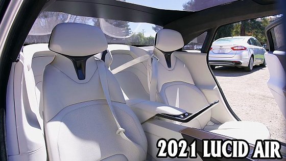 Video: 2022 Lucid Air Interior - Is This Electric Sedan Better than Tesla !