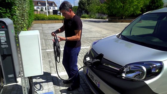 Video: New Renault Kangoo Van Z.E.33 Charging