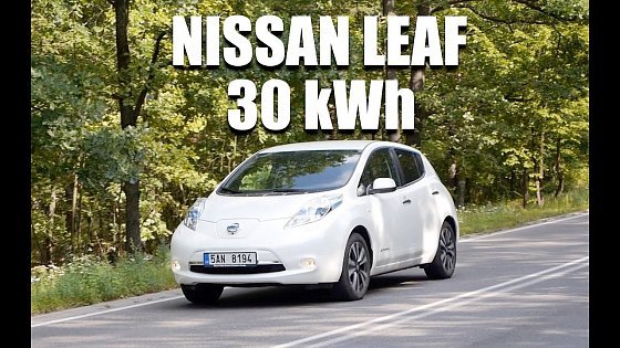 Video: Nissan LEAF 30 kWh (PL) - test i jazda próbna