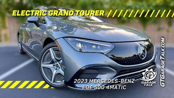 Video: 2023 Mercedes Benz EQE 500 4MATIC: The PERFECT Electric GT Car?