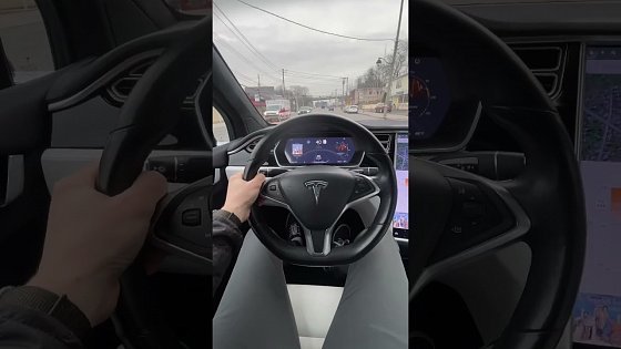 Video: Tesla Model X 90D POV Drive! #shorts