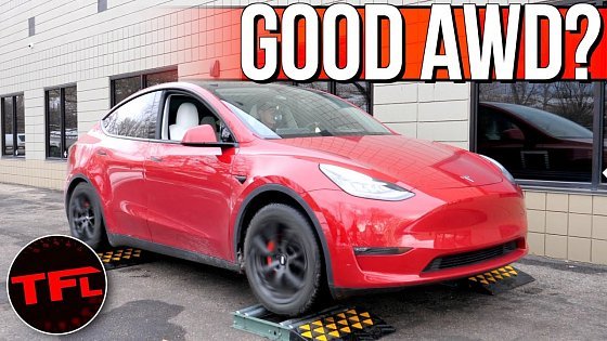 Video: Does Tesla Build a Good AWD System? We Put The Model Y On The TFL Slip Test To Find Out!