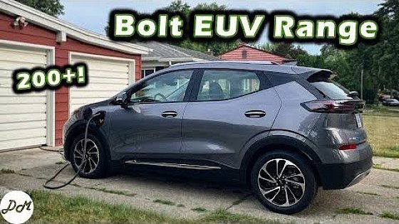 Video: Chevrolet Bolt EUV – Highway Range | 70-mph Efficiency Test