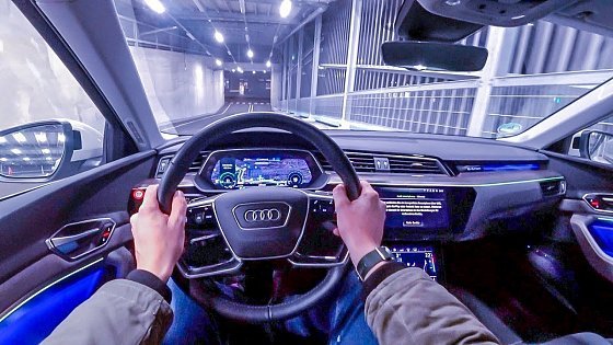 Video: 2020 Audi E-Tron 55 Quattro (408PS) NIGHT POV DRIVE Onboard (60FPS)