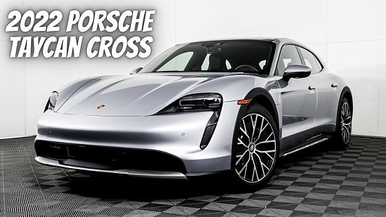 Video: 2022 Porsche Taycan Cross - Exterior and interior Details Luxury Car