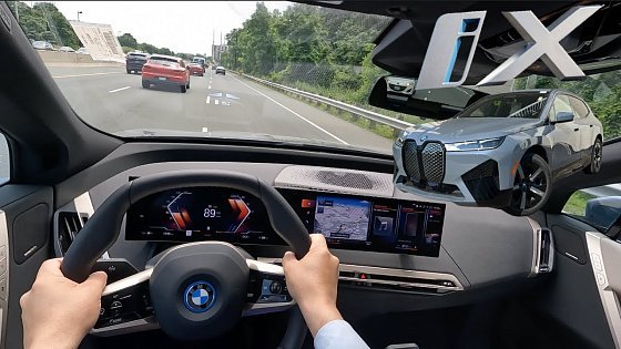 Video: 2024 BMW iX xDrive40 POV Virtual Test Drive!
