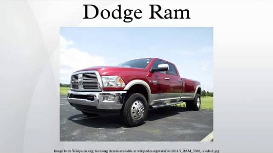 Video: Dodge Ram