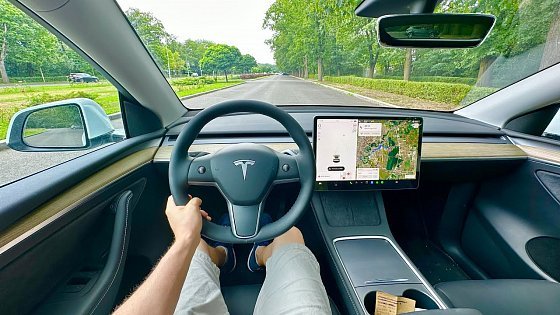 Video: Tesla Model Y RWD Standard Range Test Drive POV 2023