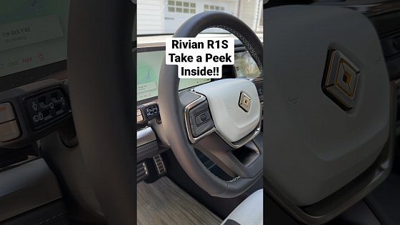 Video: Rivian R1S - Take a Peek Inside!