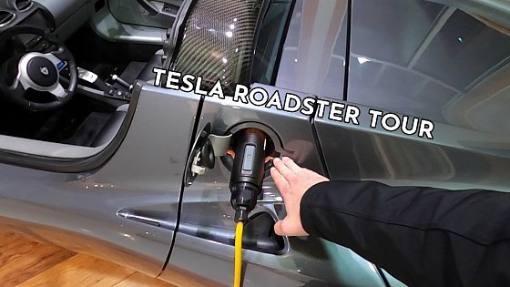 Video: Tesla expert gives a detailed tour of the ORIGINAL Tesla Roadster!
