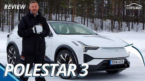 Video: 2024 Polestar 3 Review | Big new high-tech luxury electric SUV thrashed in the snow