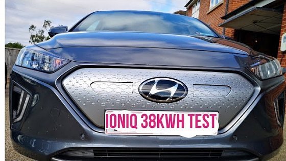 Video: Hyundai Ioniq 38kwh test drive. Wow this thing is efficient!