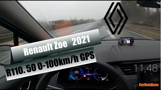 Video: Renault Zoe R110 Z.E. 50 109PS 0-100km/h