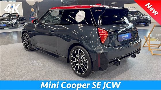 Video: Mini Cooper SE JCW 2024 Full Review 4K (Exterior - Interior), Price