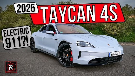Video: The 2025 Porsche Taycan 4S Is A Perfected Electric German Sport Sedan