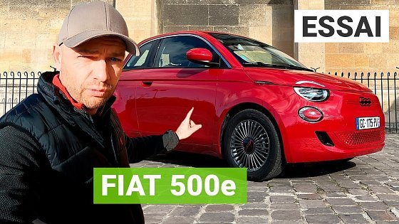 Video: Essai Fiat 500e 24kWh RED edition : petite batterie, grand plaisir ?