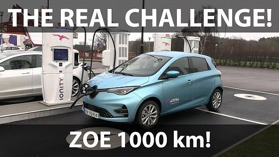 Video: Renault Zoe ZE50 1000 km challenge