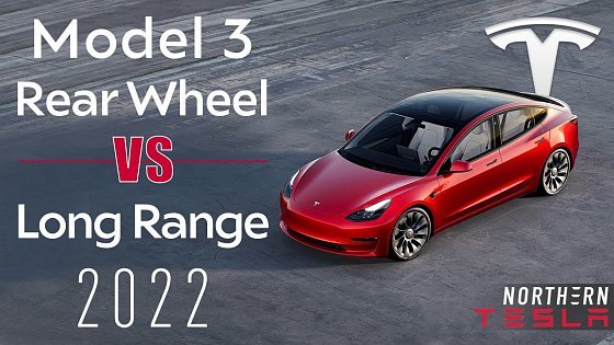 Video: Tesla Model 3 Real Wheel vs Long Range | 2022 UPDATE