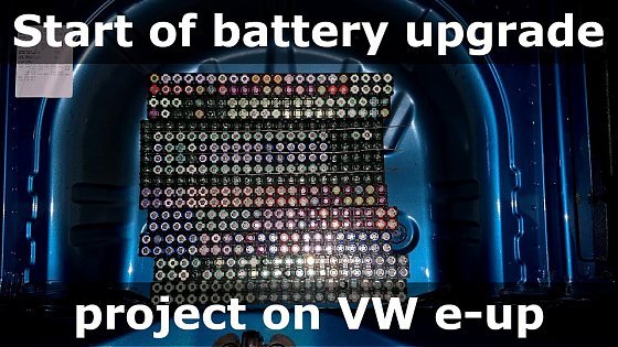 Video: Start of a project to extend Volkswagen e-up battery
