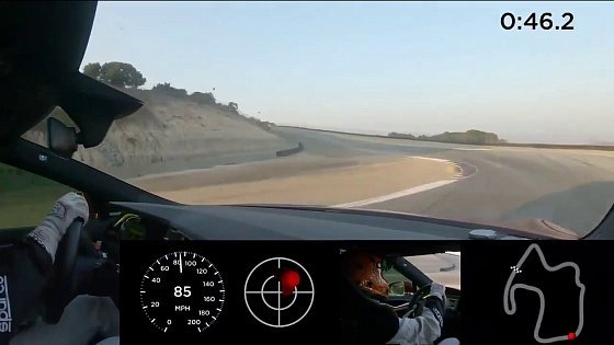 Video: Watch the new Plaid Tesla Model S lap Laguna Seca in 1:30 !