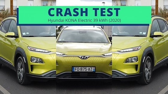 Video: CRASH TEST : Hyundai KONA Electric 39 kWh (2020) 