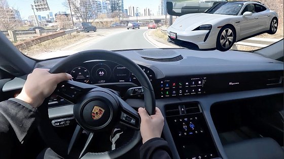 Video: 2024 Porsche Taycan 4S POV Driving Impressions!