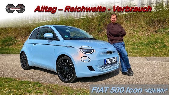 Video: Fiat 500e 3+1 ICON *42kWh* | Was ein tolles Elektroauto!! Test - Verbrauch - Reichweite - Alltag