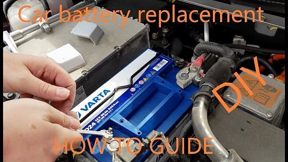 Video: How to change a battery in a FIAT 500e