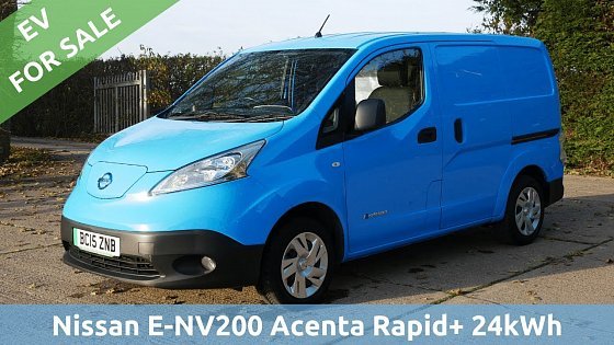 Video: For sale: 2015 Nissan E-NV200 Acenta Rapid Plus 24kWh, with Webasto auxiliary diesel heater