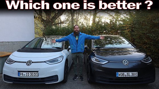 Video: VW Id.3 Pure 45 kWh vs Pro 58 kWh