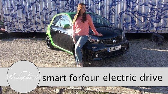 Video: smart ForFour electric drive Test / 60 kW Elektro-Stadtauto - Autophorie