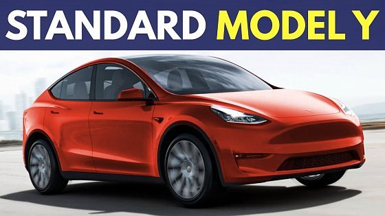 Video: Standard Range Tesla Model Y is Finally Here