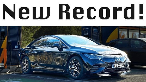 Video: Mercedes EQE 300 615km Range Test! (NHSR V2.0)