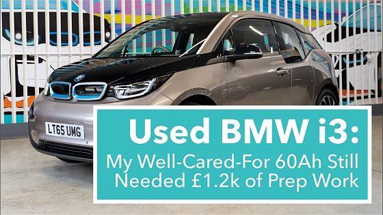 Video: Used BMW i3: Martin&#39;s Well-Cared-For 60Ah BEV Still Needed £1.2k of Prep Work