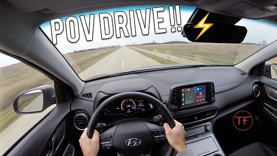 Video: Hyundai Kona Electric (64kWh) POV Drive &amp; Acceleration!