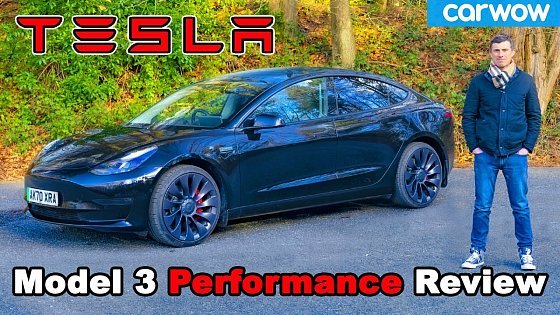 Video: Tesla Model 3 Performance 2021 review: see how quick it is 0-60mph... And easy to drift!