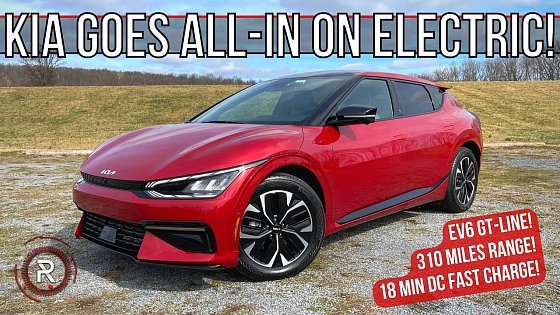 Video: The 2022 Kia EV6 GT-Line Is A Seriously Appealing Electric Sporty Hatch
